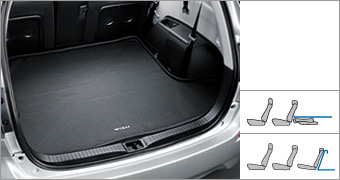 Luggage software tray