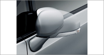 Automatic retractor bull mirror