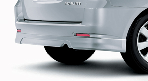 Rear bumper spoiler