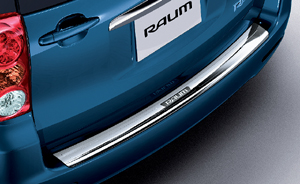 Rear bumper step guard