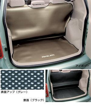Reversible luggage mat