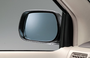 Outer mirror (lane clearing blue mirror)