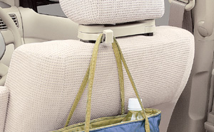 Bag hook (push type)