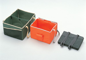 Convenience bag (black/ivy green/sunrise orange)