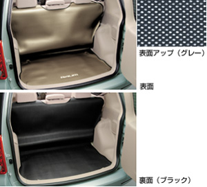 Reversible luggage mat