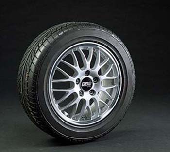 Aluminum wheel (BBS) [front] [rear]