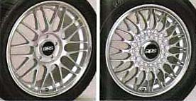 Aluminum wheel (BBS)
