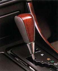 Wood shifter knob