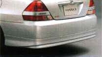 Rear bumper spoiler