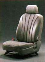 Leather pitch seat cover