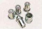 Reverse key wheel nut