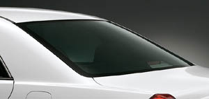 Rear sun shade (smoke type)