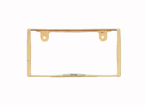 Number frame (front) (rear) [gold type]