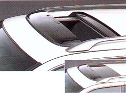 Sun roof visor
