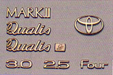 Gold emblem