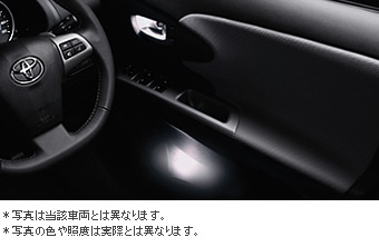 Door handle &amp\; pocket illuminational set (front)/primer (door handle &amp\; for pocket illumination)
