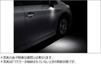 ウェルカムライト(運転席・助手席)