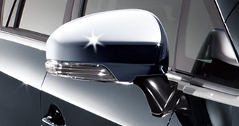 Plating door mirror cover