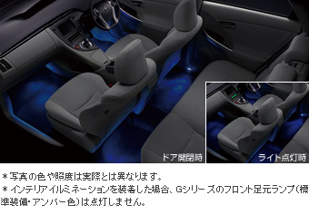 Interior illumination (2 mode types)