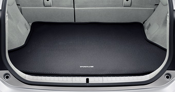 Luggage software tray