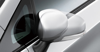Automatic retractor bull mirror