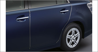 Door edge protector (stainless steel make 1 units set)
