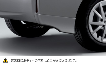 リヤバンパースポイラー