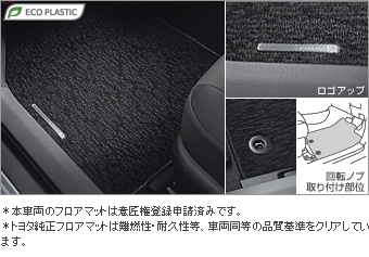 Floor mat (luxury type)