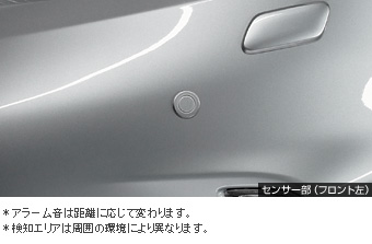 Corner sensor (front left and right) corner sensor (front left and right (buzzer kit))(Front rear (plug circuit))