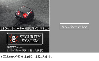 Automatic alarm set automatic alarm (based kit) (self power siren)