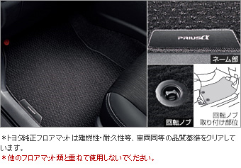 フロアマット(デラックタイプ　２列用)(デラックタイプ　３列用)