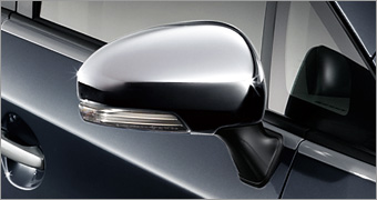 Plating door mirror cover