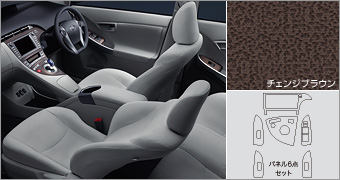 Interior panel set (change Brown) interior panel (set item (switch base))(chienjiburaun sentakurasuta)