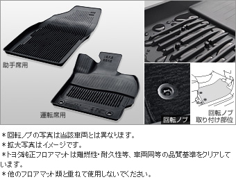スノー・レジャー用マット(縁高・フロント)
