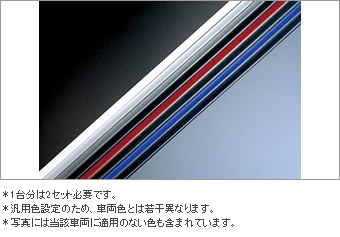 ドアエッジプロテクター(樹脂製　２本入)