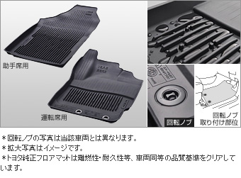 スノー・レジャー用マット(縁高・フロント)