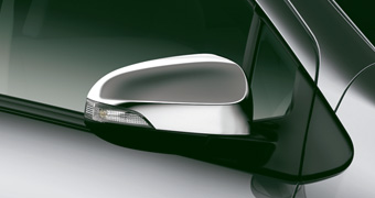 Plating door mirror cover