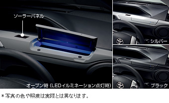 Instrument panel upper box (solar panel attaching silver/black) instrument panel upper box (solar panel attaching silver/black)/primer (instrument panel upper box)