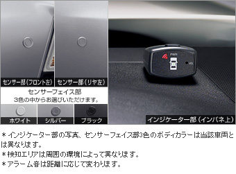 Corner sensor (voice 4 sensor) corner sensor (voice 4 sensor (indicator))(Plug circuit)