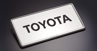 Number frame (front/rear (BASIC))