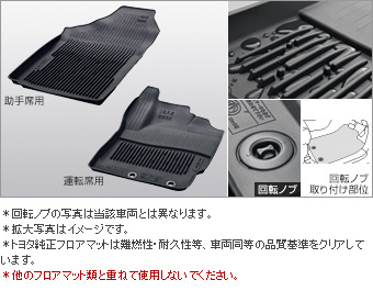 スノー・レジャー用マット(縁高・フロント)