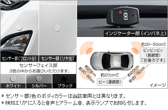 Corner sensor (voice 4 sensor) corner sensor (voice 4 sensor (indicator))(Plug circuit)