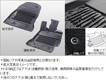 スノー・レジャー用マット(縁高・フロント)